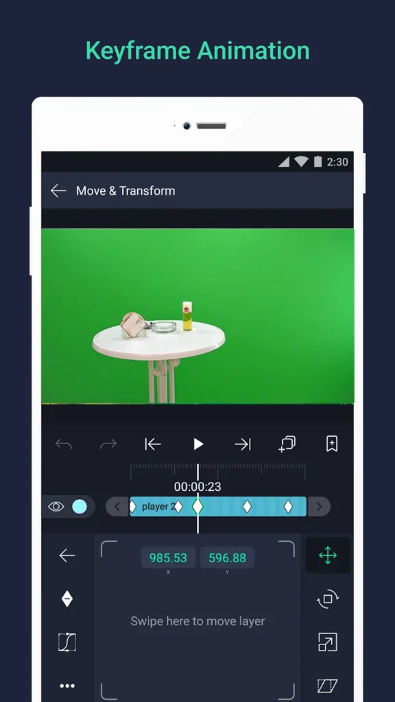 Alight Motion Mod APK Keyframe Animation Screenshot