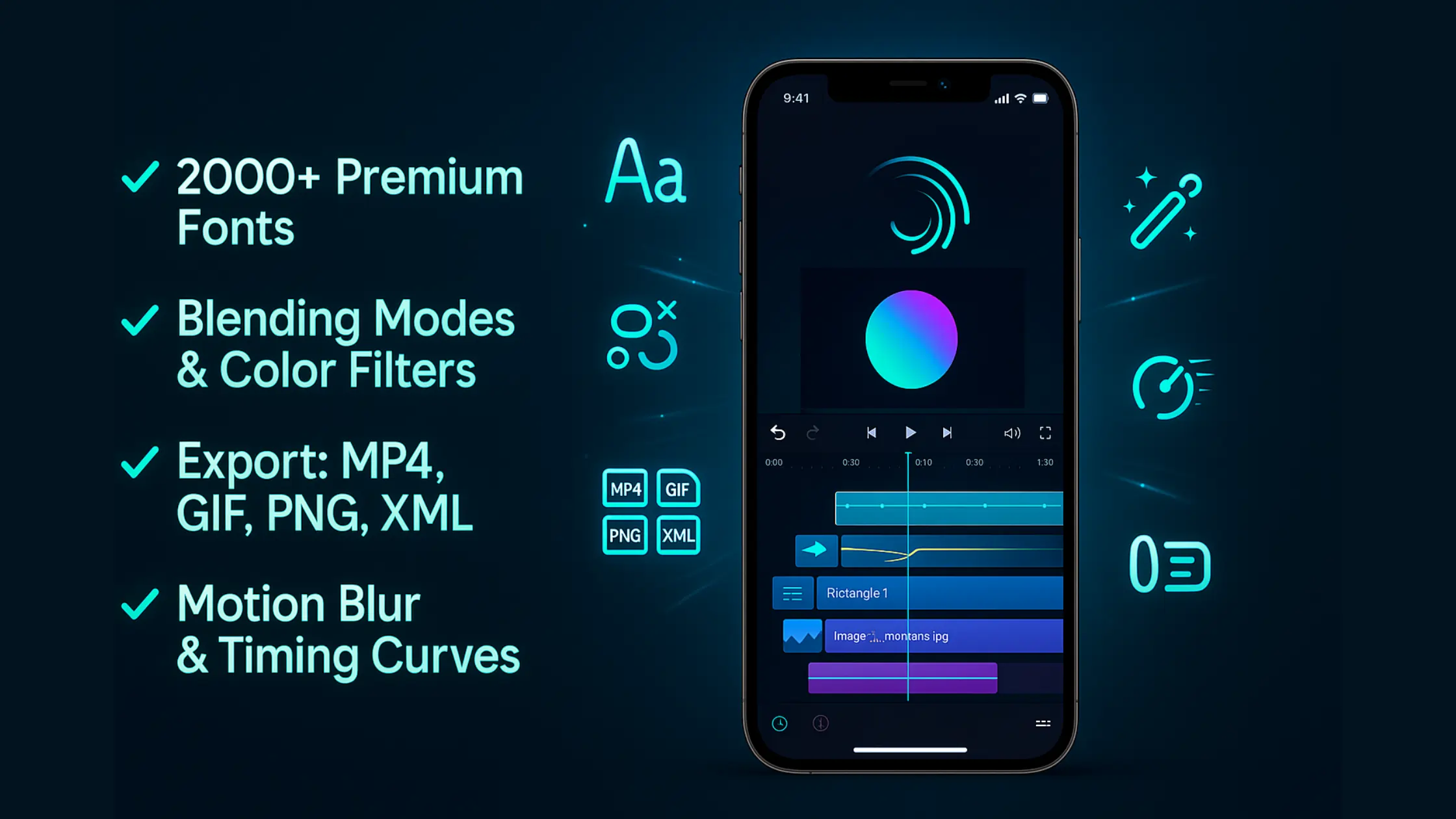Alight Motion MOD APK for PC Features